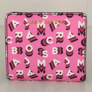 Marc by Marc Jacobs Pink Logo Wallet